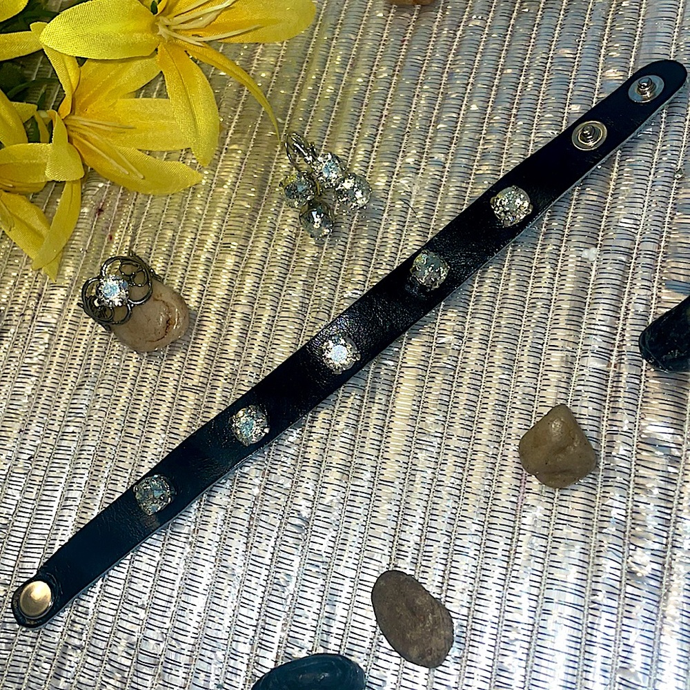 Sterling Silver Swarovski Jewelry Set.